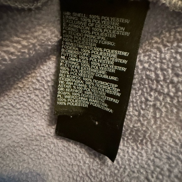 The North Face Fleece Quarter Zip Small Outdoor Core Hiking Cozy Winter Layer - Picture 4 of 4